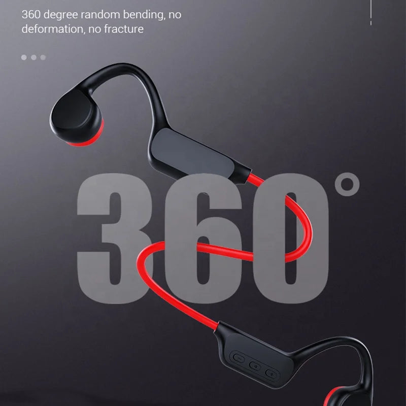 Factory Price Wireless Audiphones Bone Conduction Waterproof Earphones Air Bone Conduction Wireless Headphones