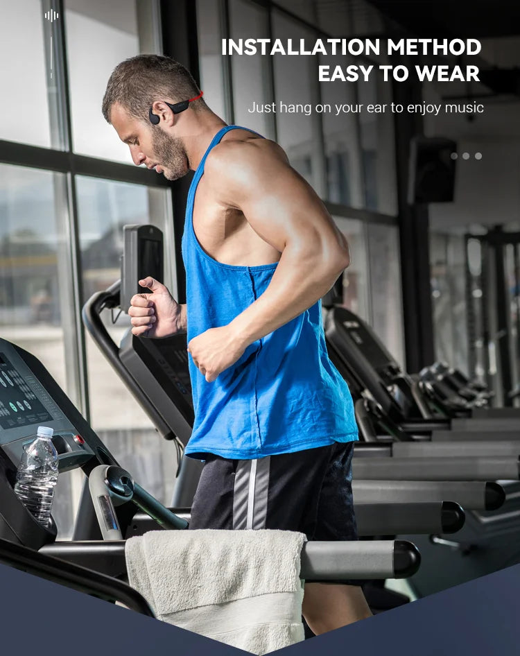 Factory Price Wireless Audiphones Bone Conduction Waterproof Earphones Air Bone Conduction Wireless Headphones